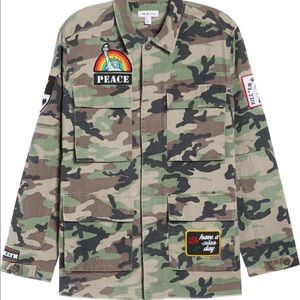 Rail Militay Camo & Peace-Loving Insignia